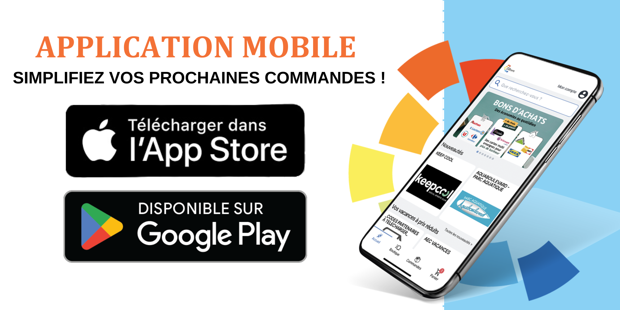 Billetterie : commandez aussi depuis votre mobile
